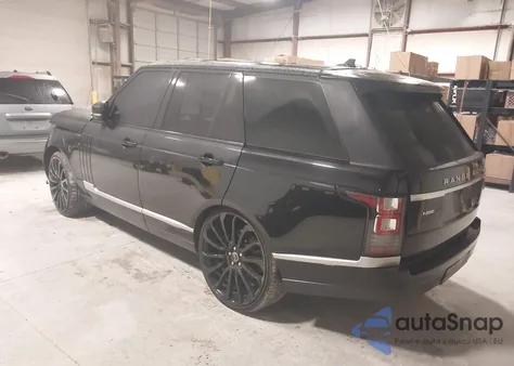 2016 Land Rover Range Rover 3.0L V6 Supercharged Hse z USA, uszkodzony, nr VIN SALGS2VF4GA244880